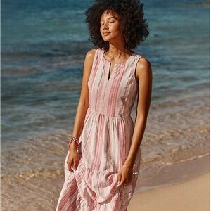 NWT , rouge multi color maxi dress